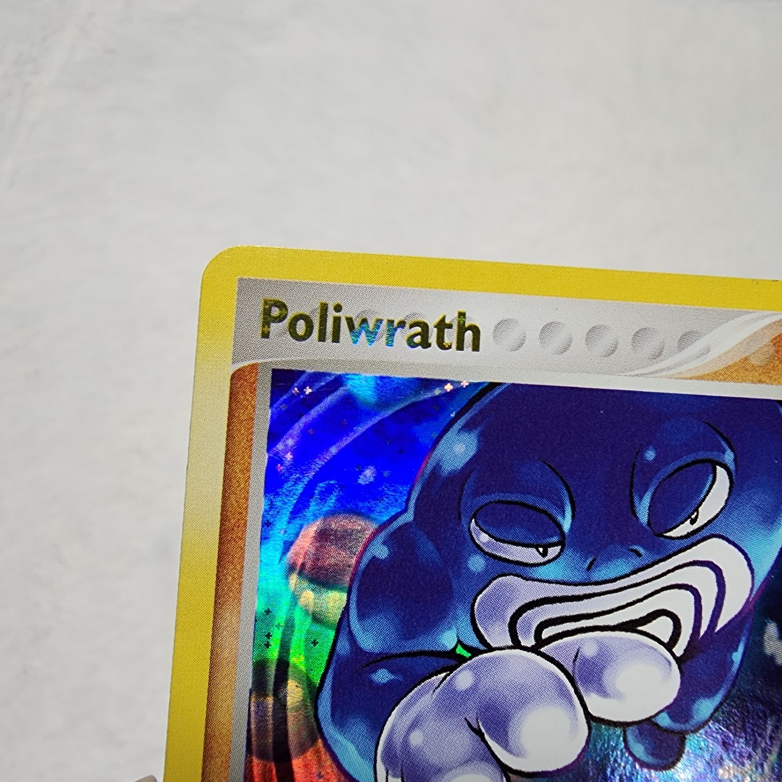 Poliwrath Pokémon Unseen Forces Reverse Holo Stamped 11/115 NM