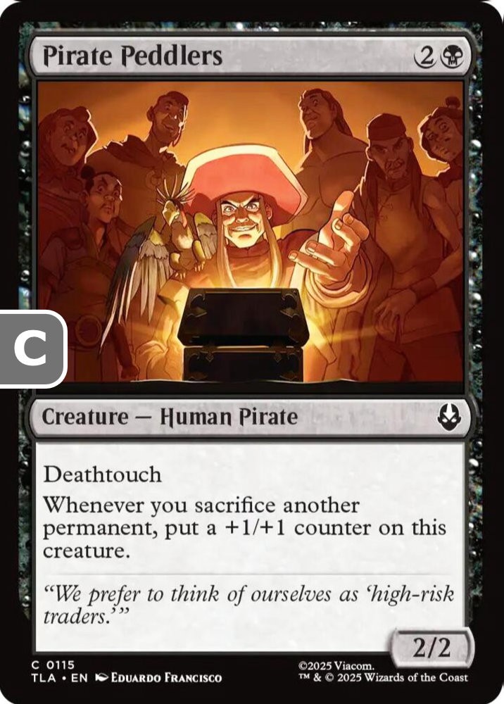 MTG Pirate Peddlers Avatar Common Creature Human Pirate NM