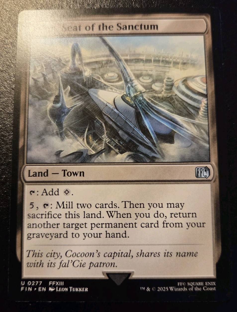 Eden, Seat Of The Sanctum 0277 Uncommon Final Fantasy Magic: The Gathering