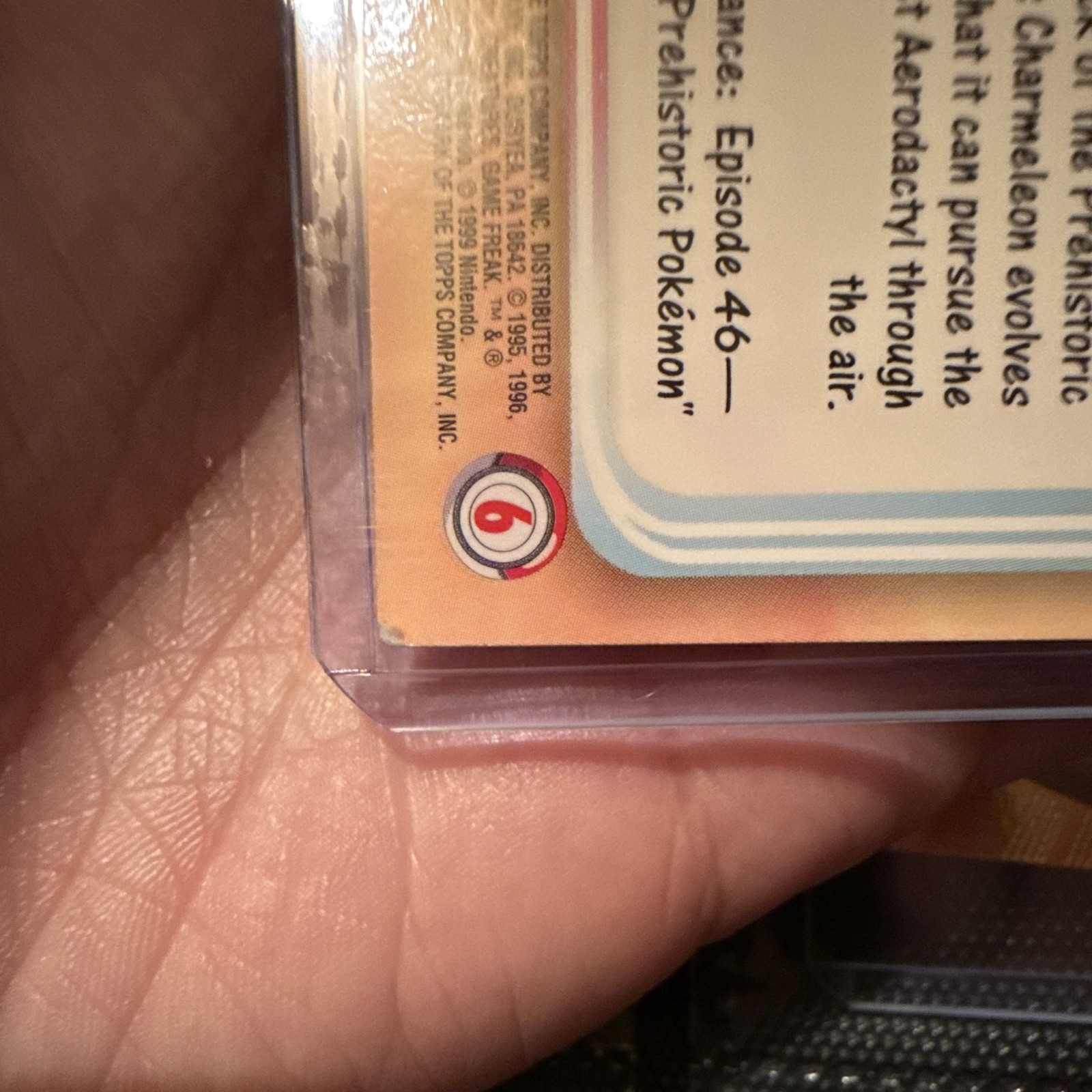 Topps Pokemon TV Animation Edition Charizard #06 1999 English Holo Foil Card