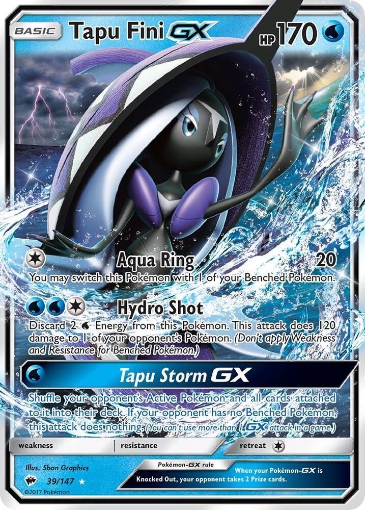 Pokemon Trading Card Sun & Moon GX: Choose Your Card