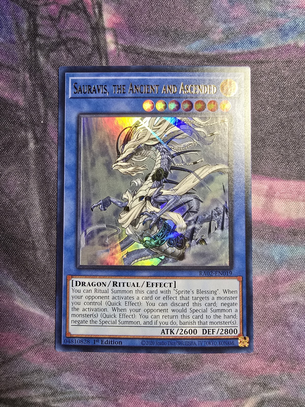Sauravis, the Ancient and Ascended (UR) RA02-EN019 25th Anniversary Rarity…