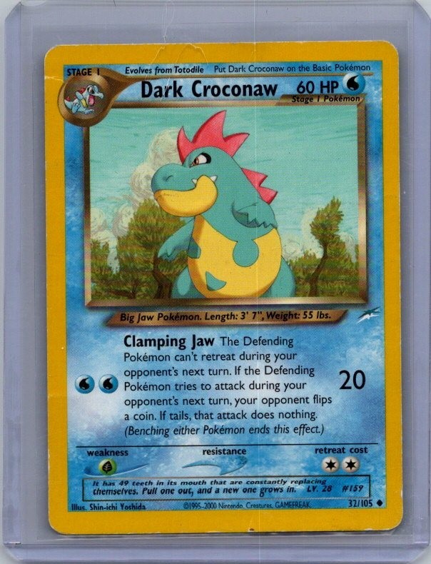Neo Destiny Pokémon TCG Dark Croconaw