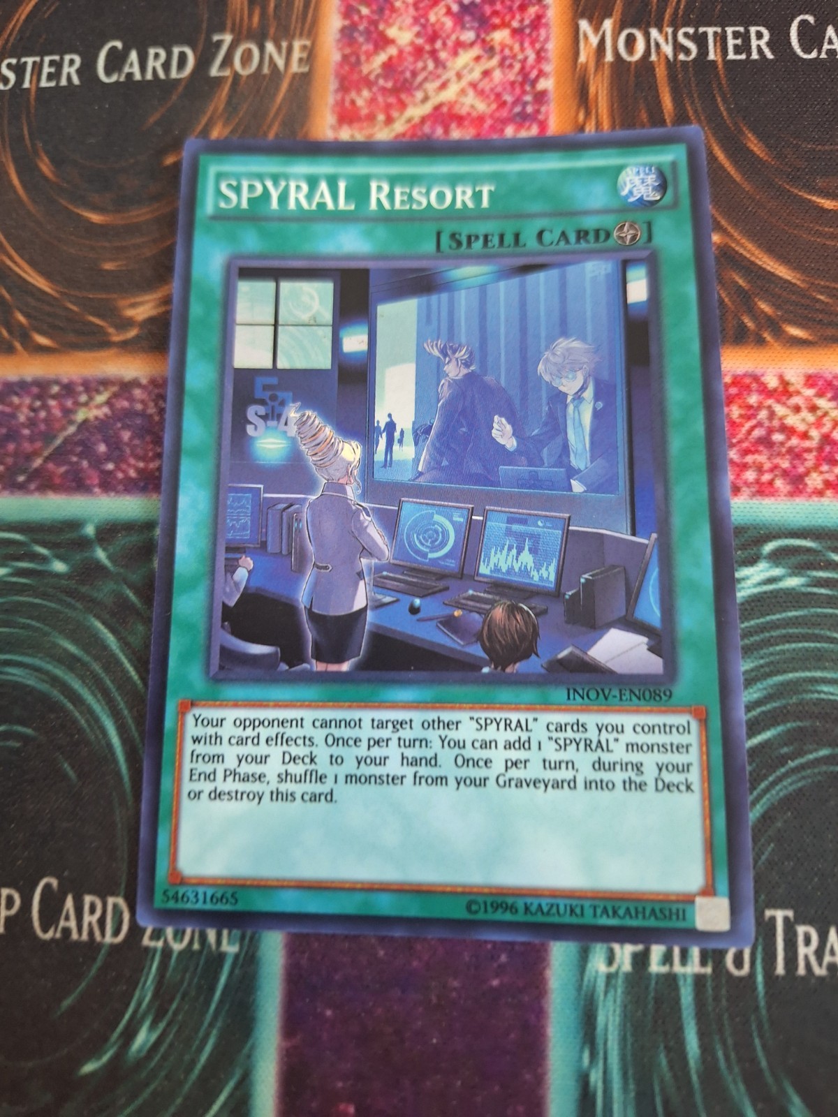 Yugioh SPYRAL Resort INOV-EN089 Super Rare Unlimited Near Mint