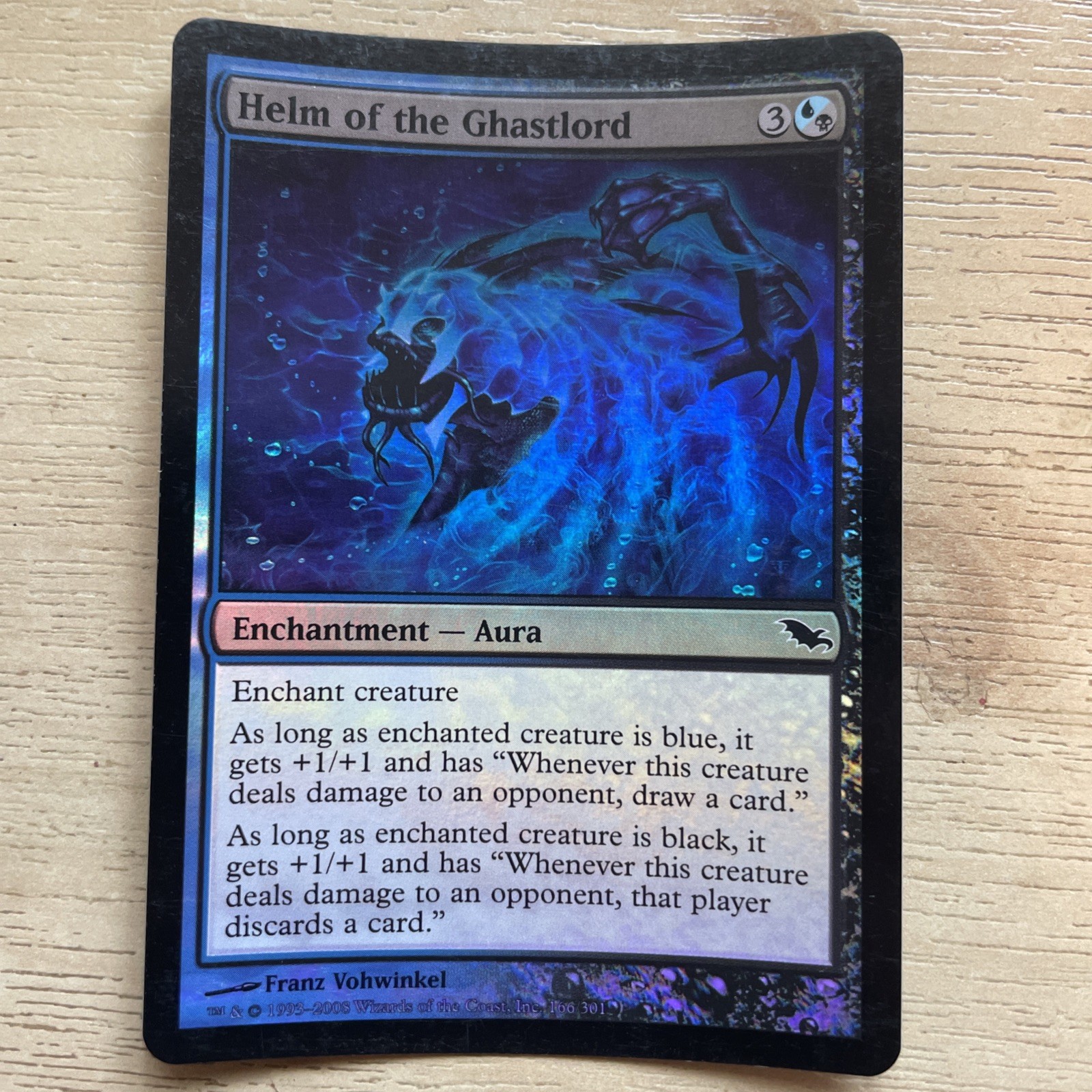 MTG FOIL Helm of the Ghastlord Shadowmoor Magic the Gathering