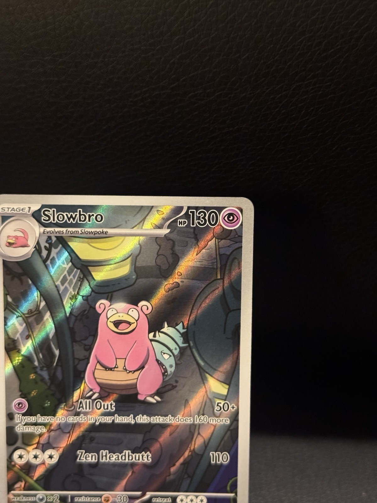 Slowbro Pitch Black 090/084 Illustration Rare Stage 1 130 HP English
