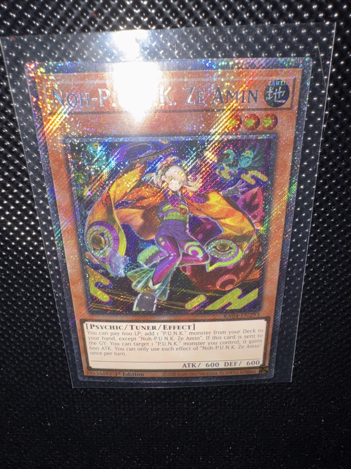 Noh-P.U.N.K. Ze Amin (Quarter Century Secret Rare) RA04-EN293 Quarter Century…