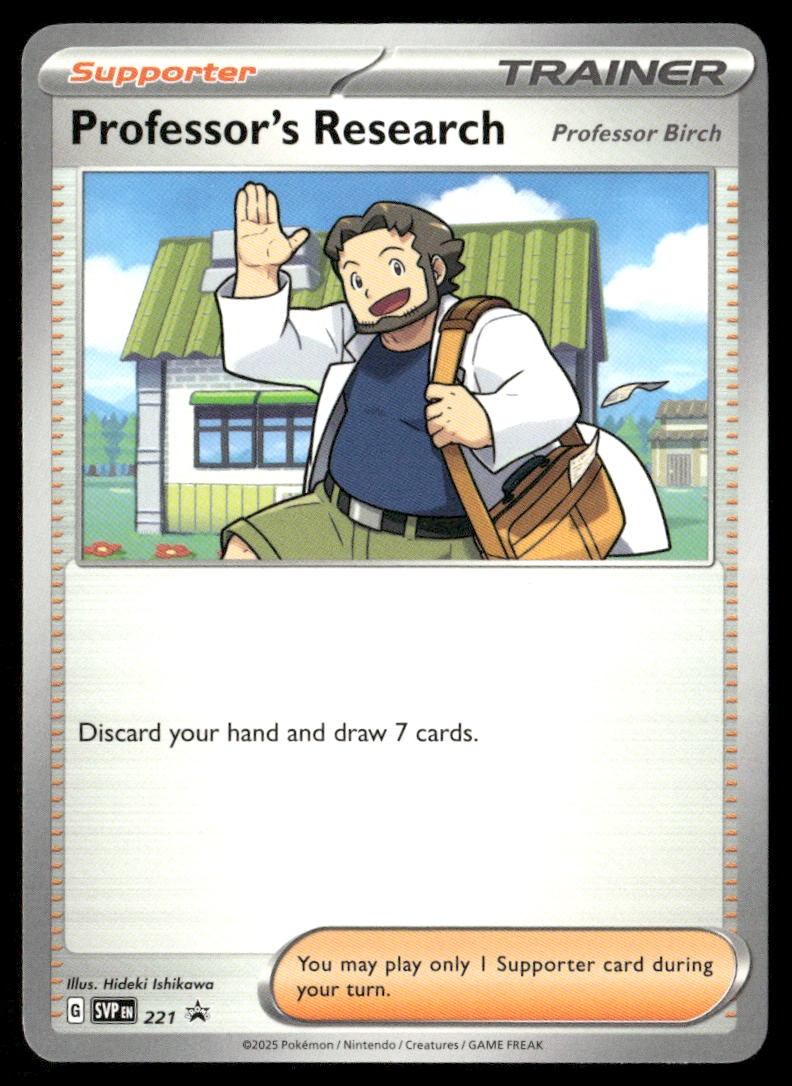 Professor’s Research Scarlet & Violet Promo 221 Promo Pokemon Near Mint