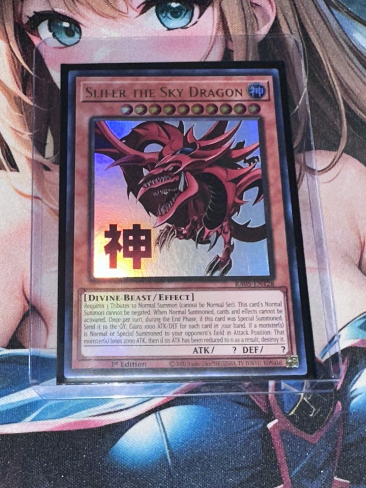 Slifer the Sky Dragon RA05-EN128 Ultra Rare Rarity Collection 5 Yu-Gi-Oh NM