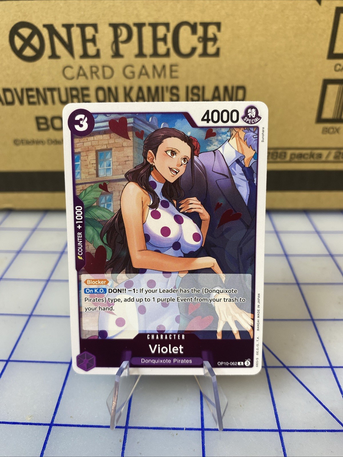 One Piece TCG CCG Violet OP10-062 Foil R NM/M