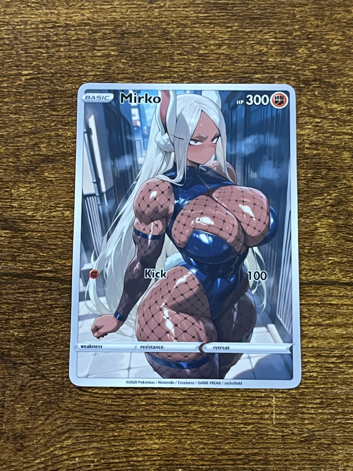 GoddessRecord- Waifu Card Mirko Anime Art Card