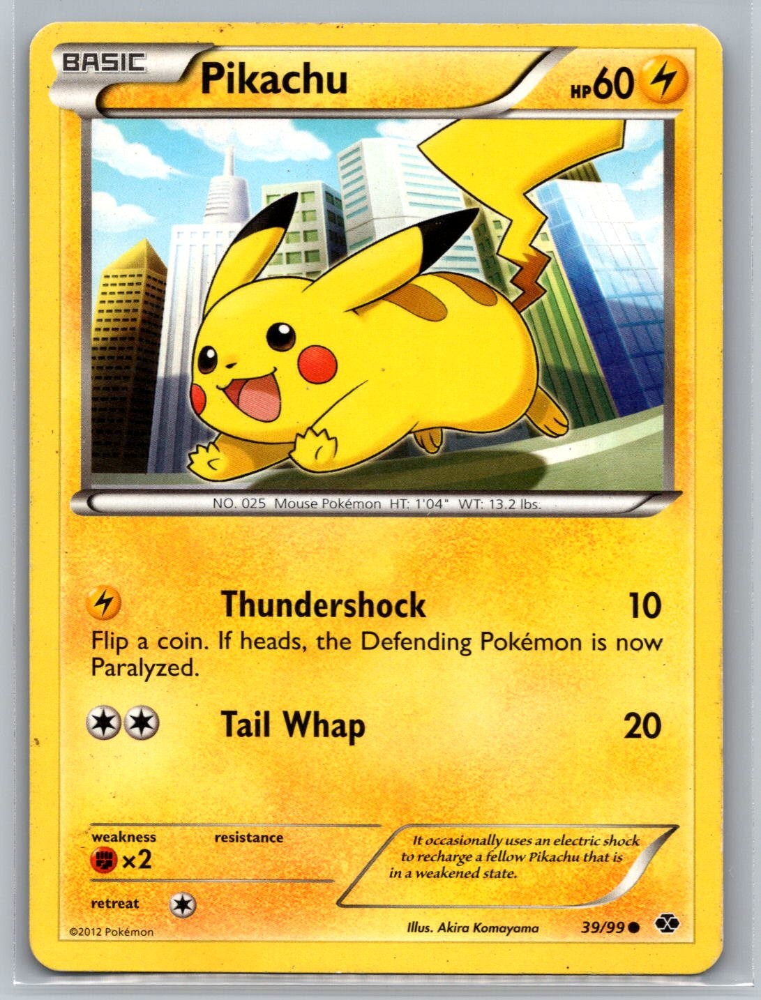 Pikachu Next Destinies #39/99 Common