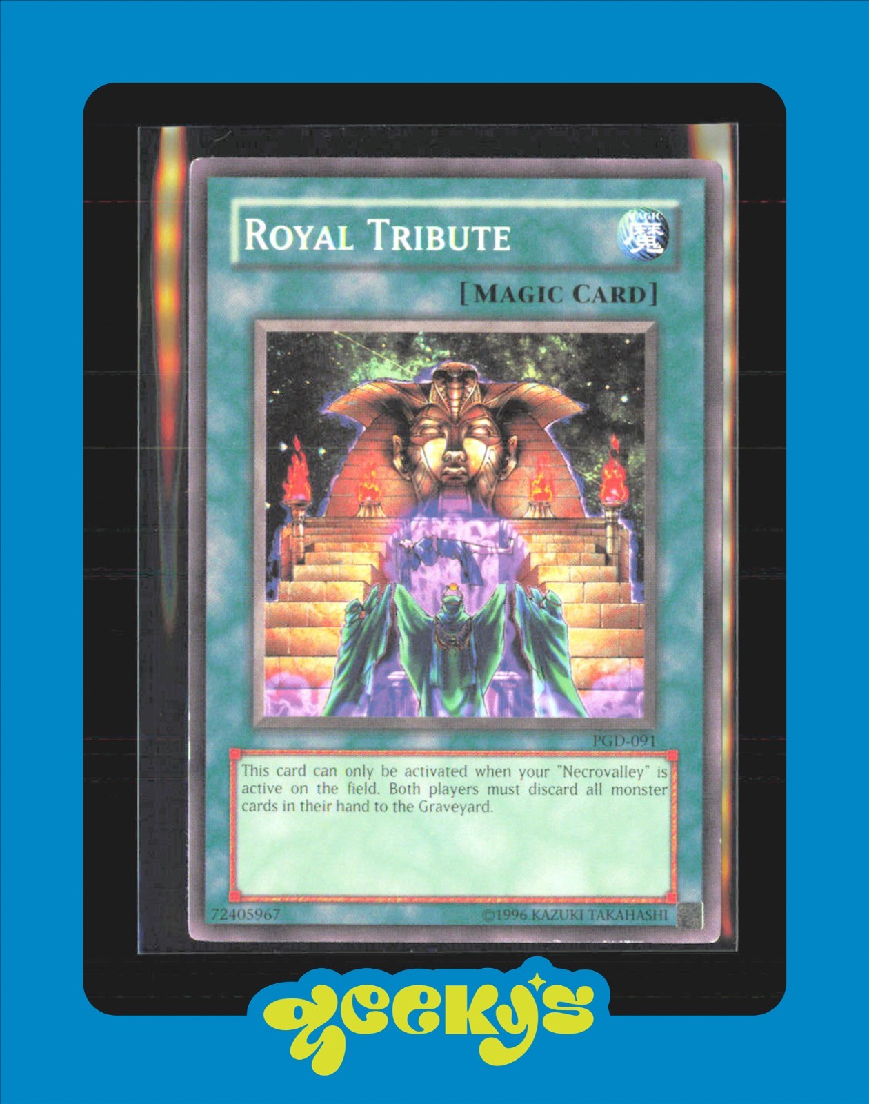 Royal Tribute PGD-091 Pharaonic Guardian Unlimited Yugioh