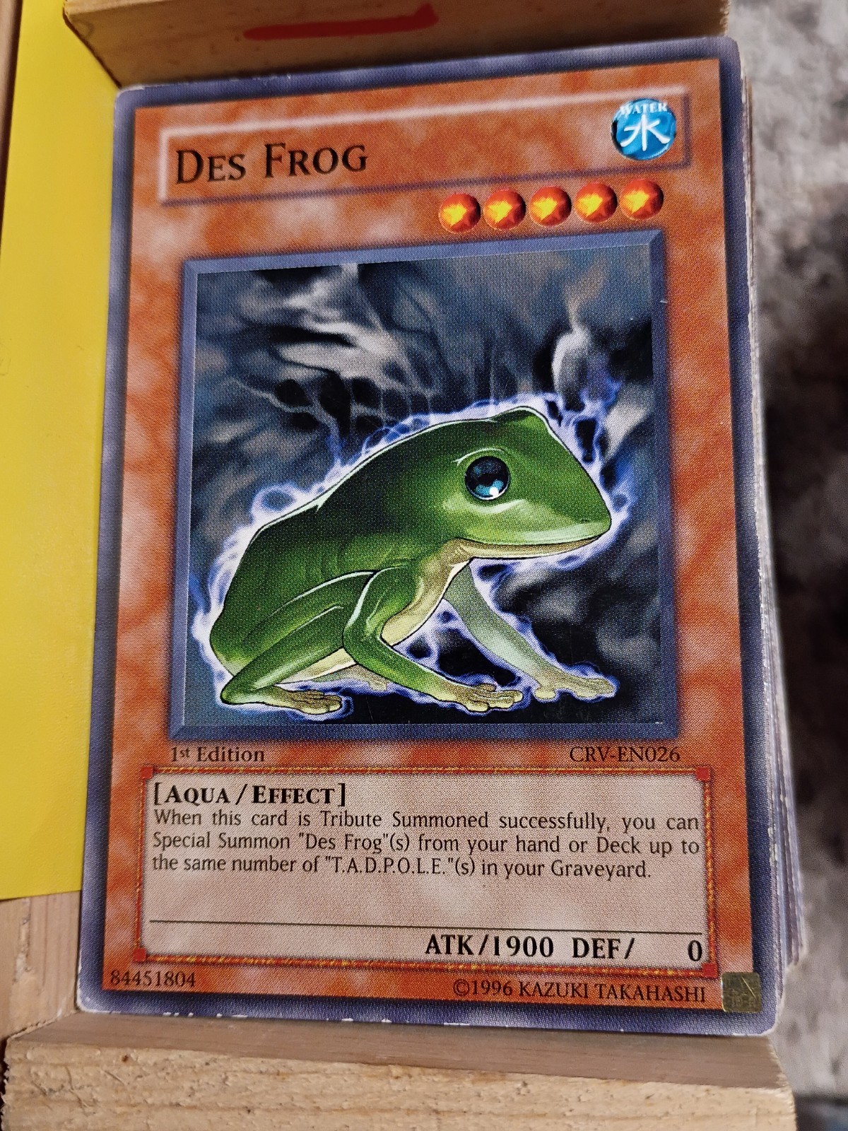 Des Frog CRV-EN026 Cybernetic Revolution 1st Edition
