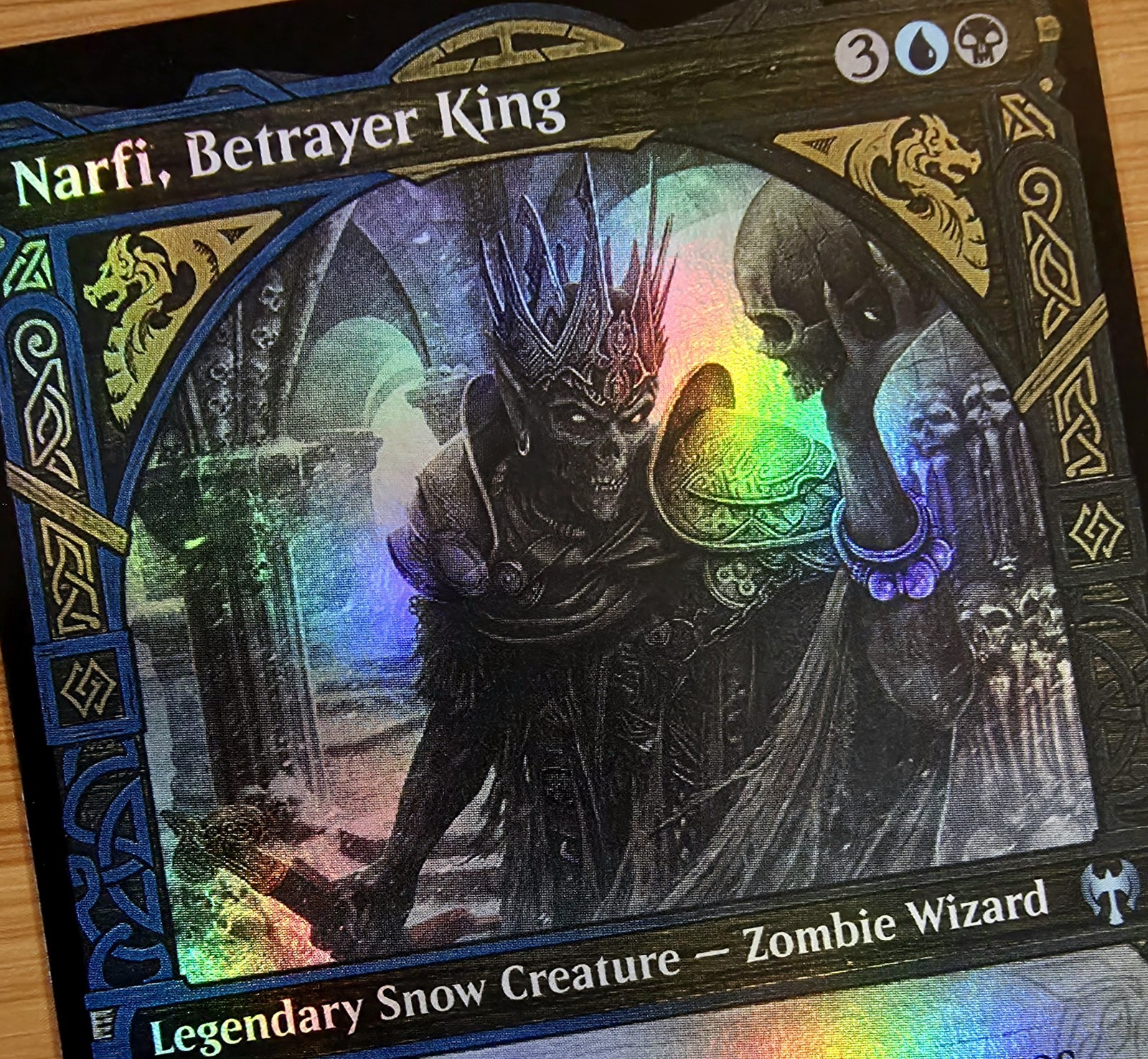 X 1 Narfi, Betrayer King NM-M Showcase FOIL Kaldheim 329 MTG Magic The Gathering