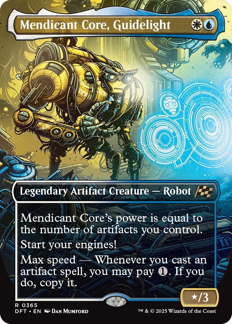 Mendicant Core, Guidelight (Borderless) – 365 – NM – Aetherdrift