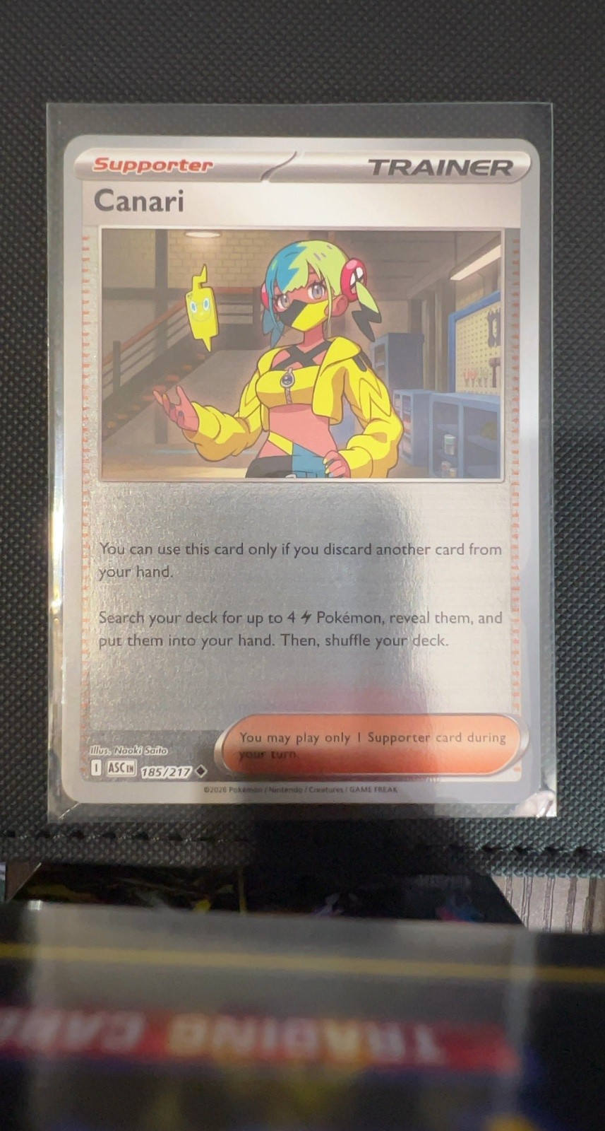 Canari – [ASC – 185/217] – Reverse Holofoil – Uncommon – Pokemon – EN