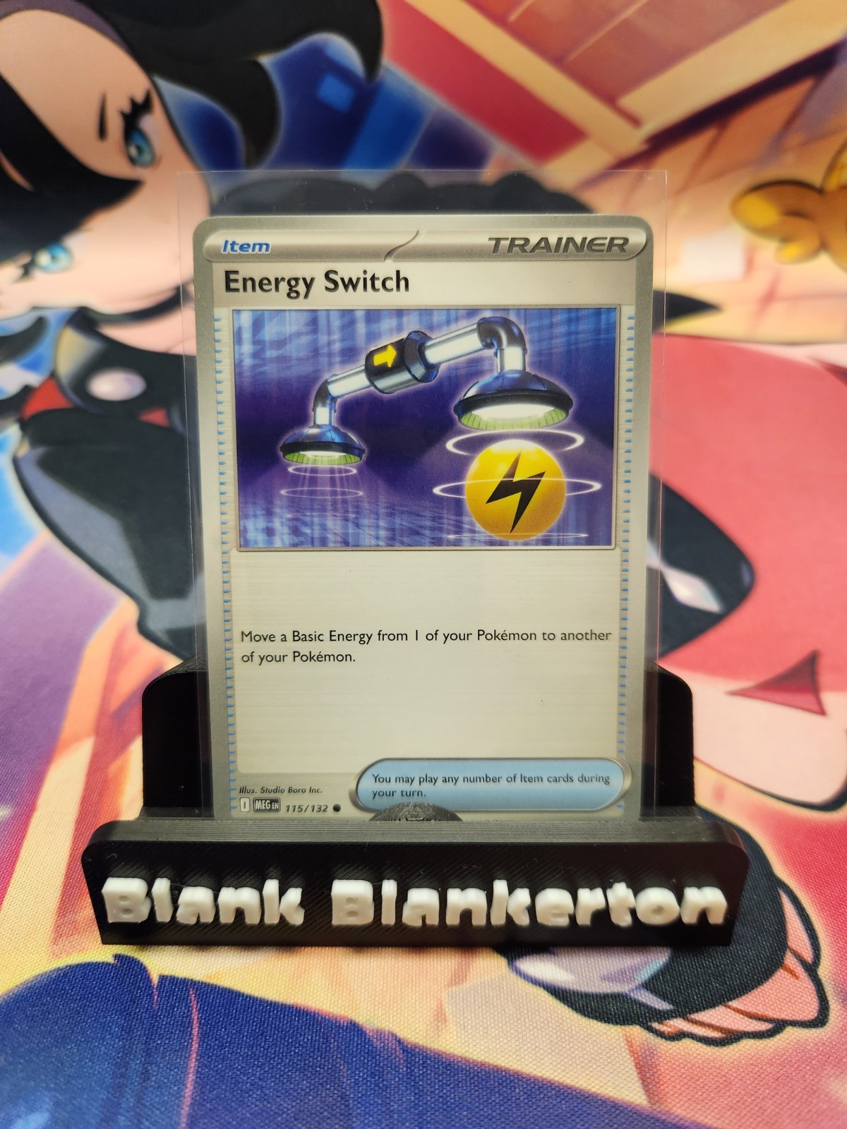 Pokemon TCG Energy Switch 115/132 ME01 Mega Evolution Uncommon Trainer