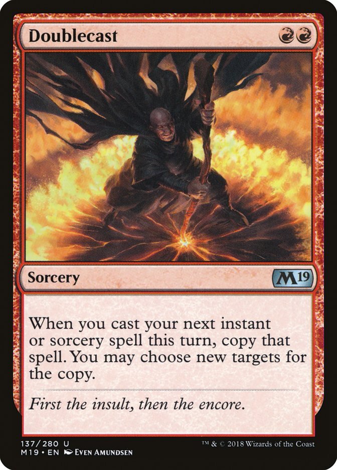 Doublecast [Core Set 2019] Magic MTG