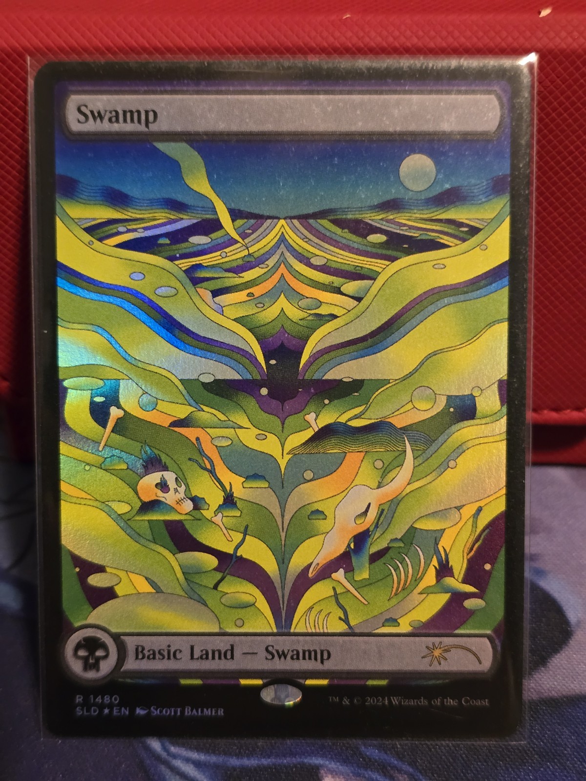 Swamp (2078) (Rainbow Foil) Secret Lair Drop Foil