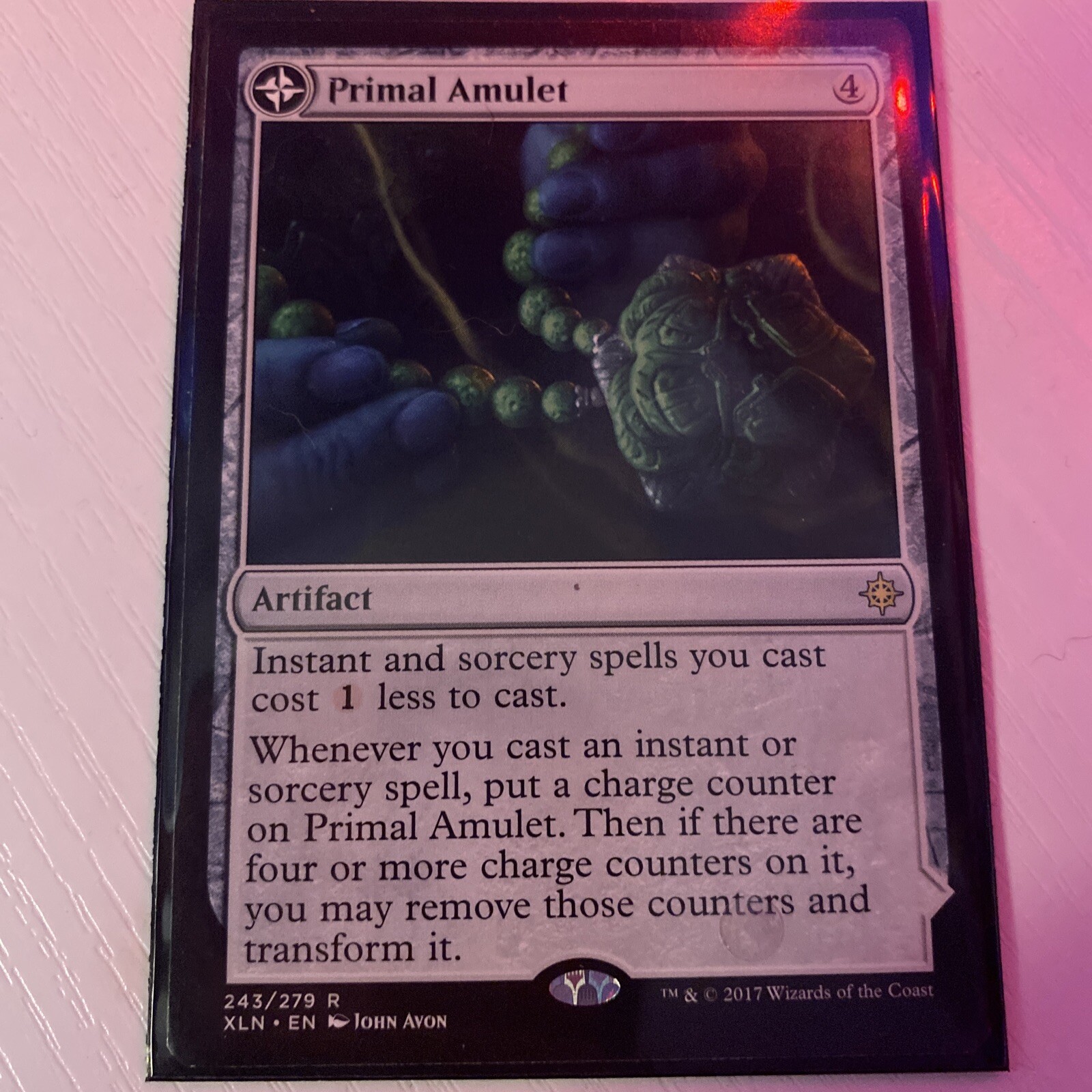 MTG Primal Amulet Magic the Gathering English