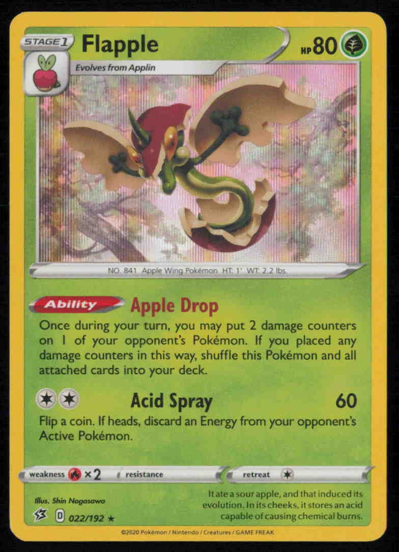 Flapple 022/192 Holo RCL Rebel Clash LP
