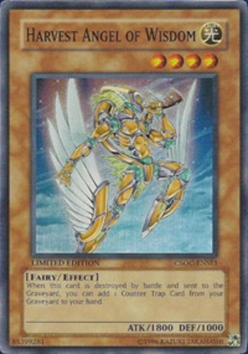 Harvest Angel of Wisdom – CSOC-ENSE1 – Super Rare – Limited Edition – Near Mint