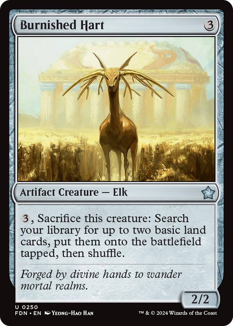 Burnished Hart [Foundations] Magic MTG