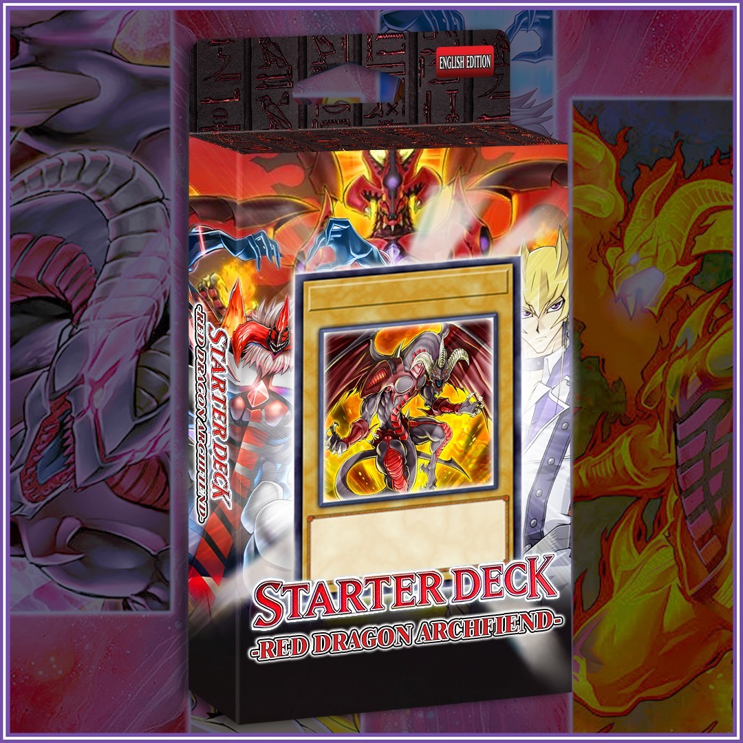 Red Dragon Archfiend Deck Jack Atlas Yu-Gi-Oh Premium Complete Deck 50