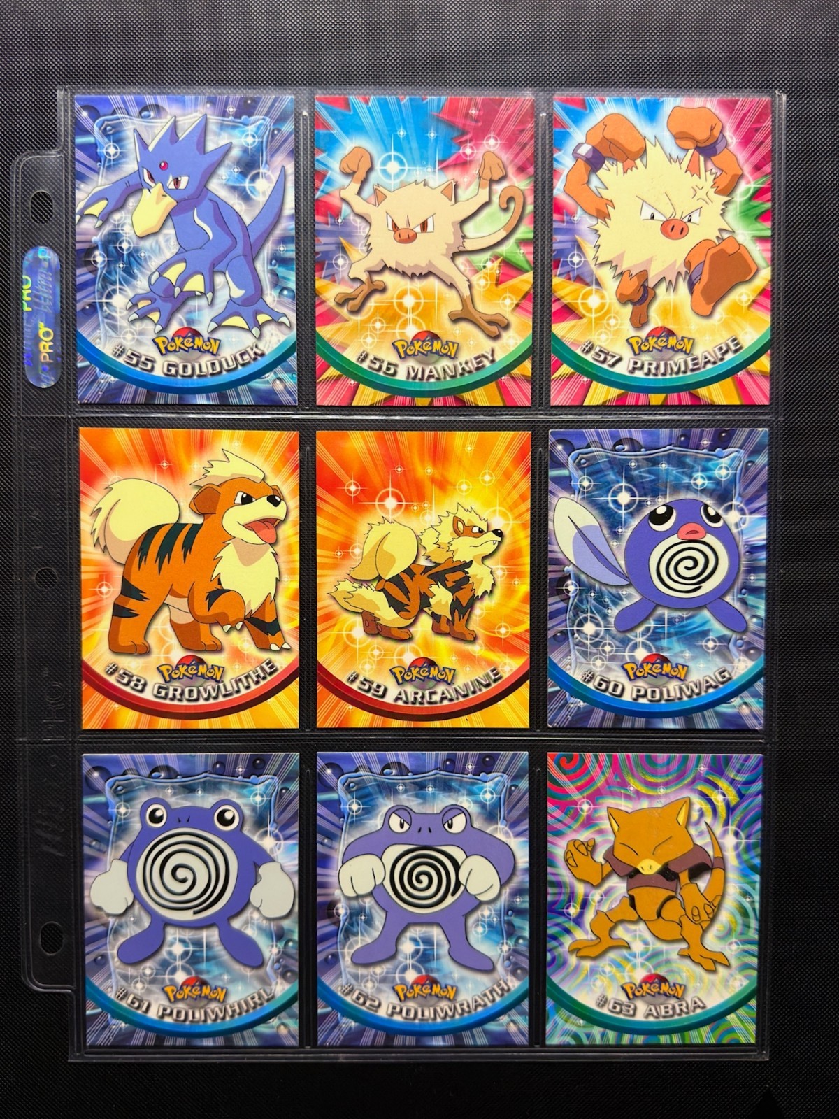 topps Pokemon TV Animation Edition Series 1 Non Holo Foil Black Logo You Choose
