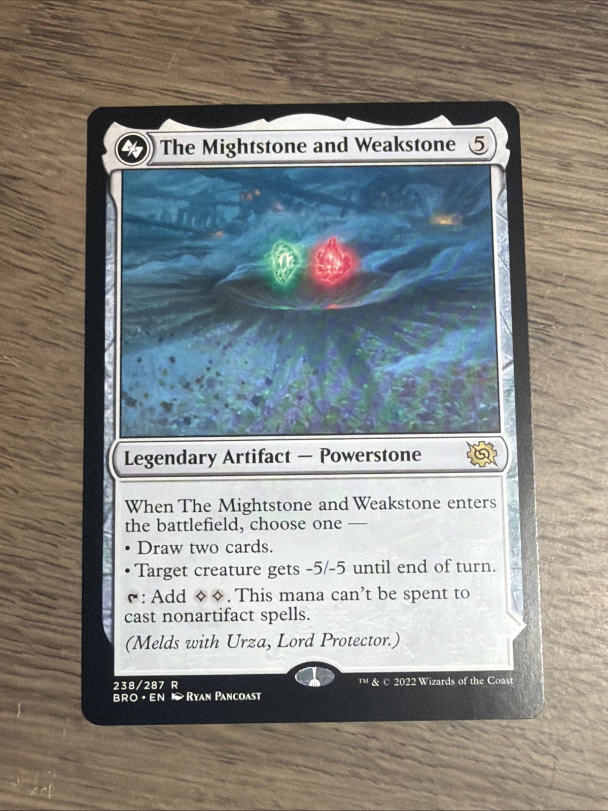 Mtg – Mightstone And Weakstone – Brothers War R 238