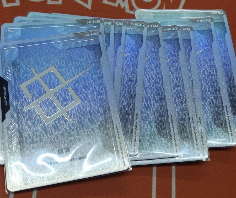 IN STOCK Chinese-GUNDAM CARD GAME Limited BOX Ver.β Resource C+ Parallel 10 Card
