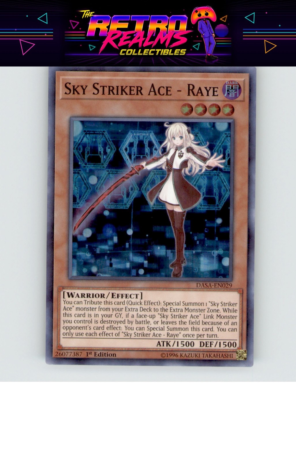 Sky Striker Ace DASA-EN029 Super Rare Dark Saviors Lightly played b5-163