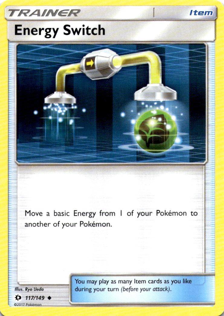 ENERGY SWITCH 117/149 UC SM BASE SET NM/M