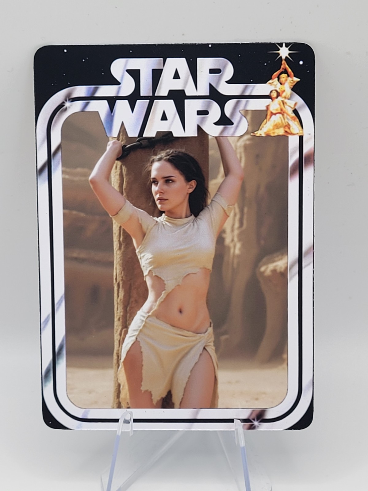 Star Wars Padme Amidala Hot Spicy Custom Trading Card