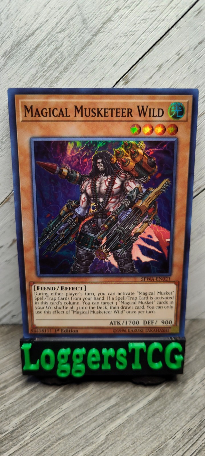 Yu-Gi-Oh! Magical Musketeer Wild / SPWA-EN021 1st Edition LP