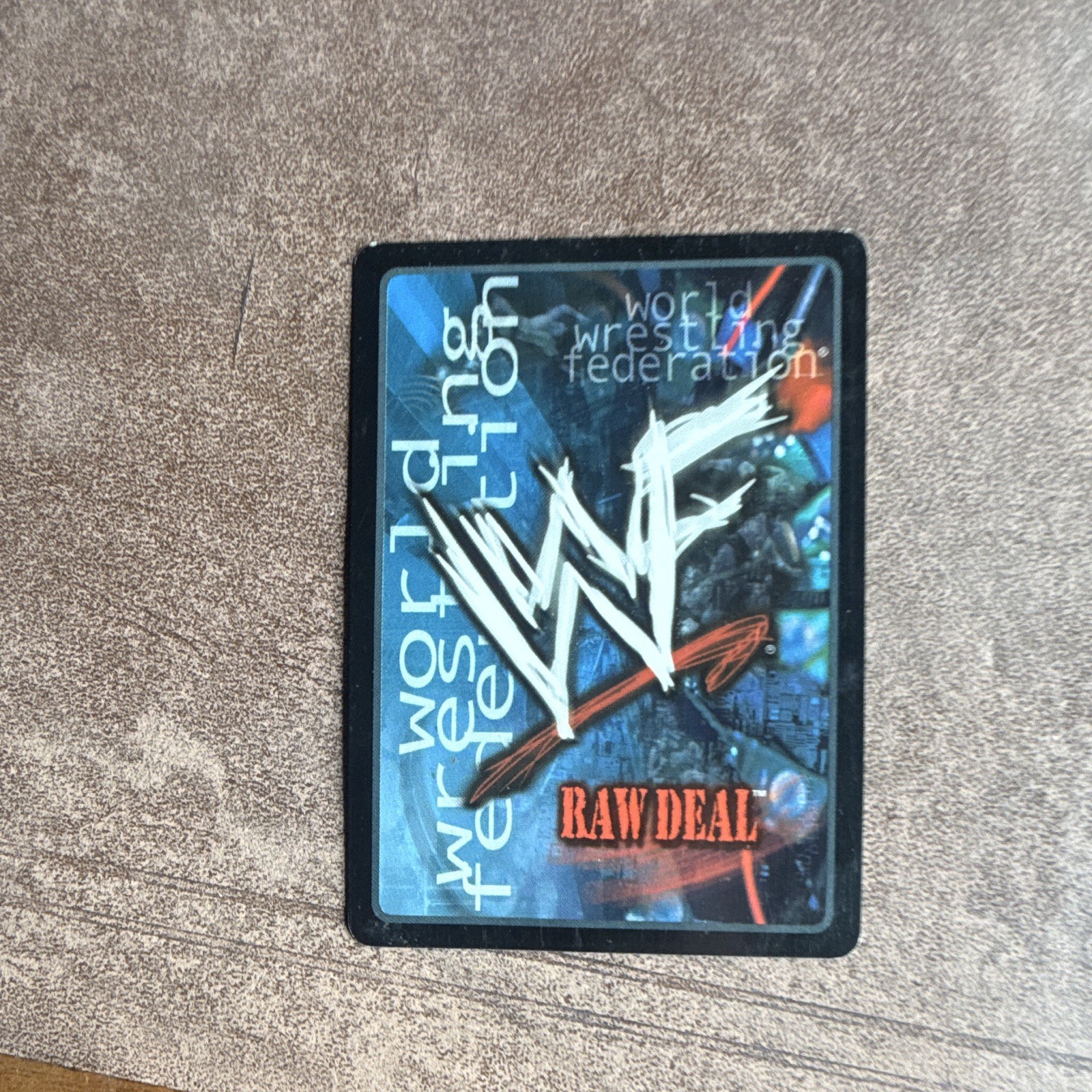 WWF Raw Deal CCG Kane’s Tombstone Piledriver Finisher (bent lower right side)