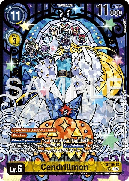 Cendrillmon Alternate Art Foil – ST19-12 NM – Digimon TCG