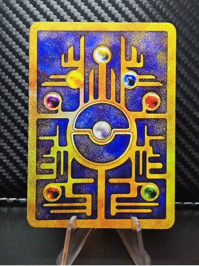 Ancient Mew Metal Card – Gold Plated Collector’s Art Edition Cards Game Display