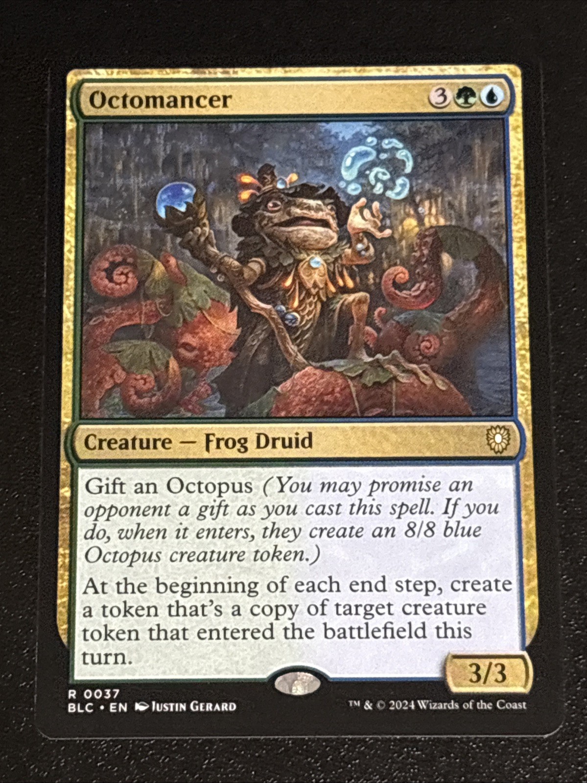 MTG Commander: Bloomburrow Octomancer 0037 Rare
