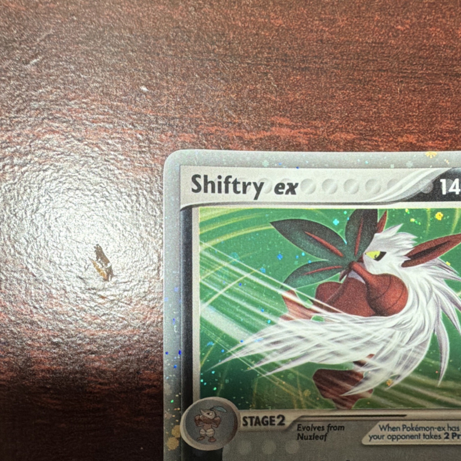 Nintendo Shiftry ex 97/108 EX Power Keepers Ultra Rare Holo 140 HP 2007