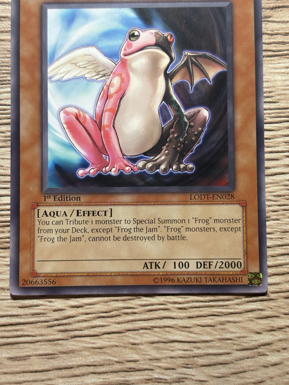 Yu-Gi-Oh! Konami Substitoad LODT-EN028 Light of Destruction Rare 1st Ed EN