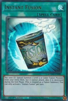 Yugioh Instant Fusion 1st Edition Ultra Rare MAMA-EN080 NM