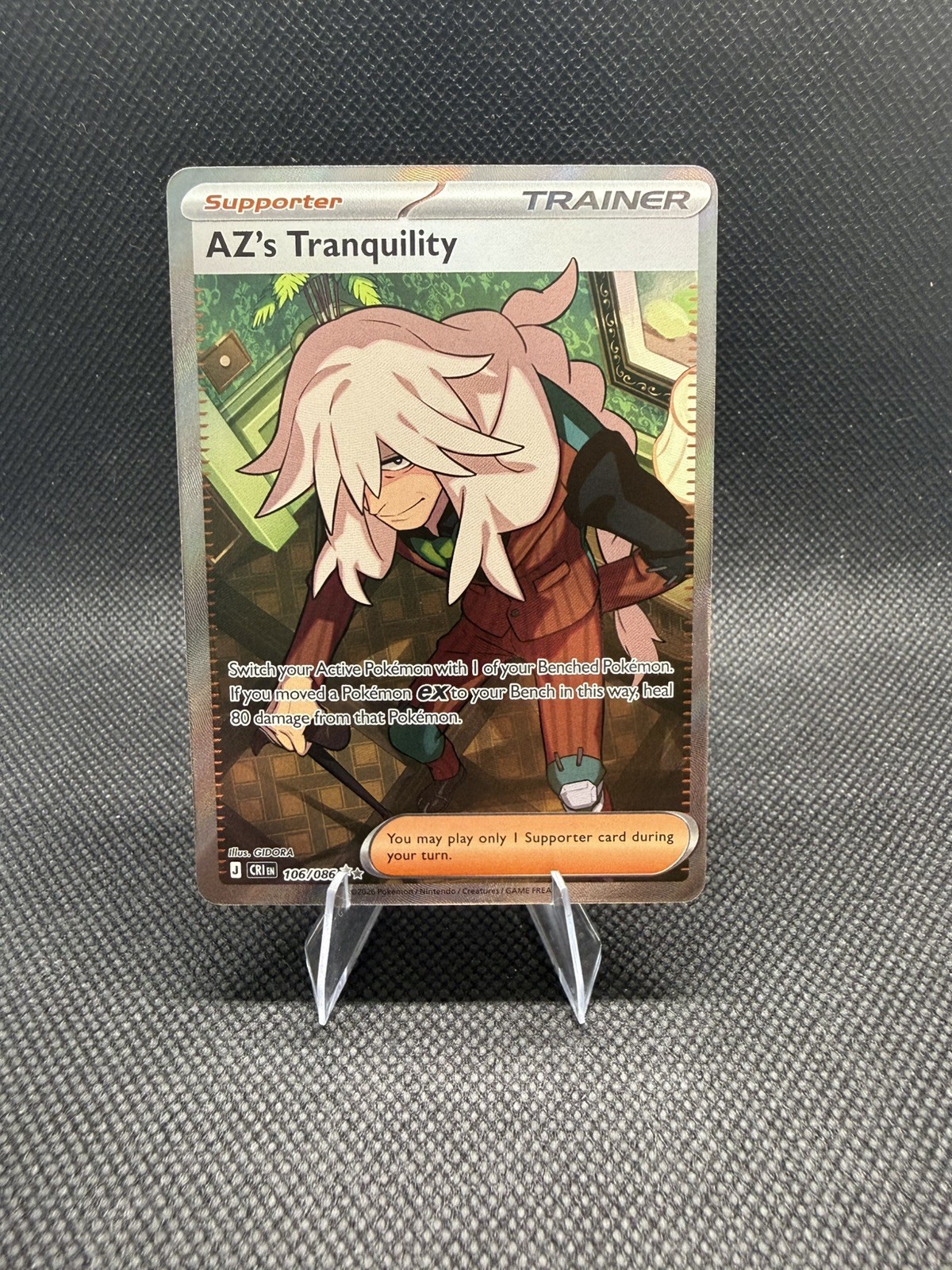AZ’s Tranquility 106/086 Me04: Chaos Rising Holo