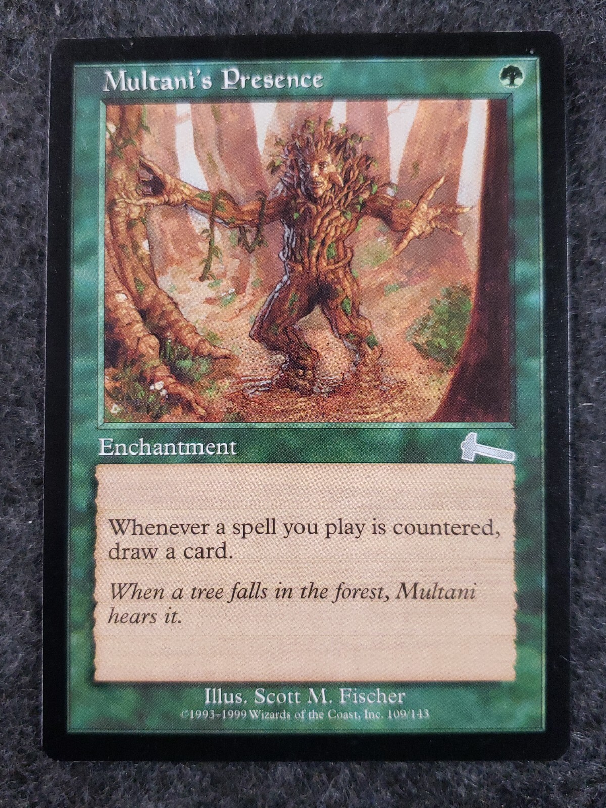 Multani’s Presence Magic the gathering Urza’s Legacy MTG NM No play …(DS3D1K1)