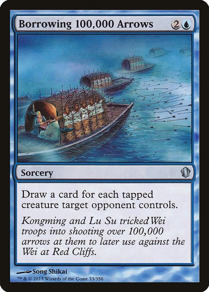 Borrowing 100,000 Arrows Magic The Gathering Commander 2013 – 33 LP