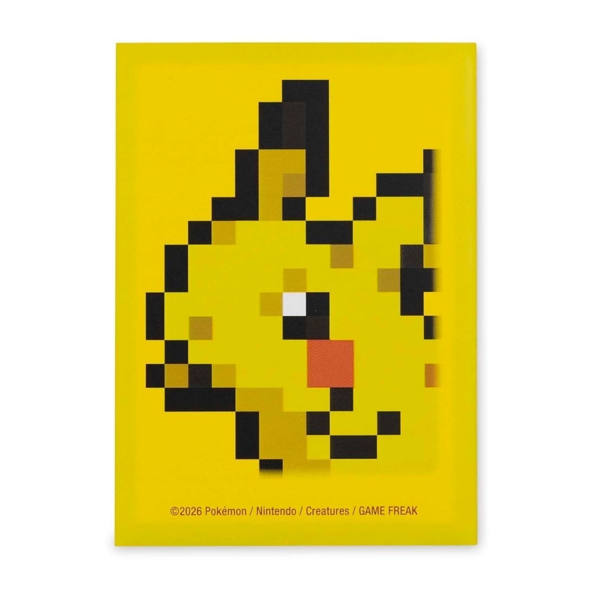 Pikachu Pixel – Individual Card Sleeve – Pokemon Center Original