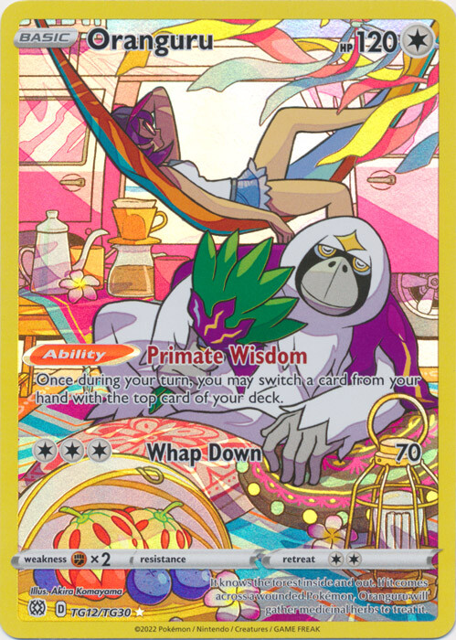 Oranguru – TG12/TG30 Ultra Rare Brilliant Stars NM Pokemon TCG