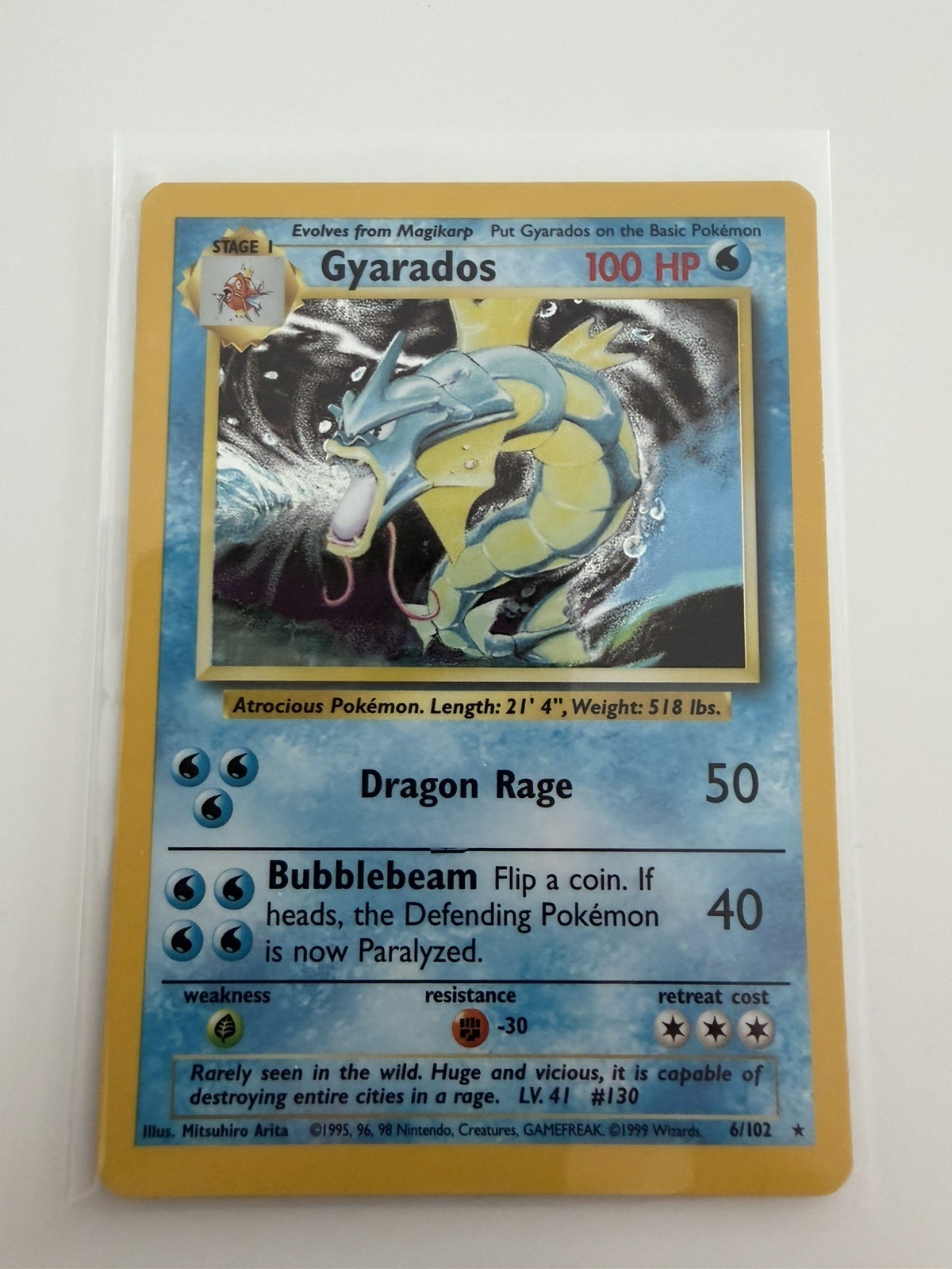 Gyarados 006/102 Base Set Holo