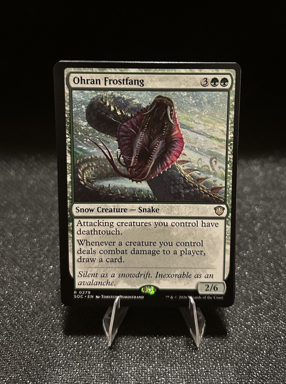 MTG Ohran Frostfang 279 Commander: Secrets of Strixhaven Regular
